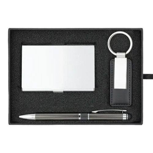 Embassy Card Holder Pen and Keyring Gift Set