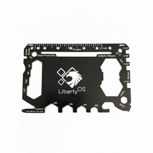 GearCard 46-in-1 Tool Card - Stainless Steel Multi-Tool