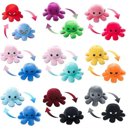 Flip Octopus Stuffed Toy