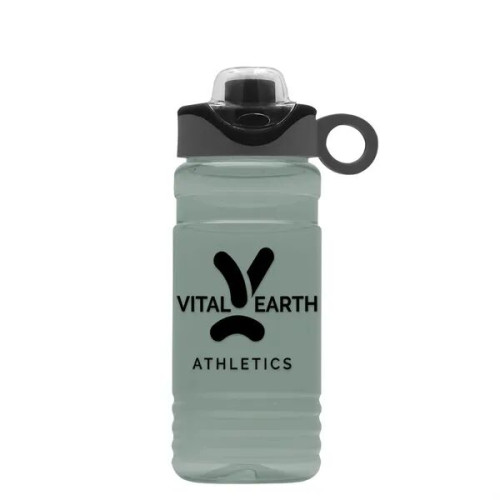 Garyline® RPET Bottle with Two-Tone Drink-Thru Lid with S...