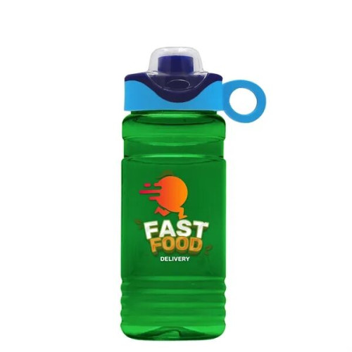 Garyline® RPET Bottle with Two-Tone Drink-Thru Lid with S...