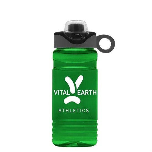 Garyline® RPET Bottle with Two-Tone Drink-Thru Lid with S...