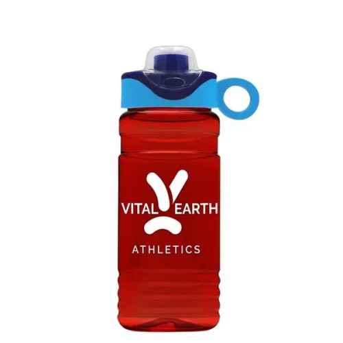 Garyline® RPET Bottle with Two-Tone Drink-Thru Lid with S...