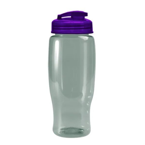 Garyline® Poly+ Recycled Bottle with Flip-Top Lid - 27 oz.