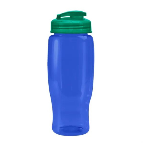 Garyline® Poly+ Recycled Bottle with Flip-Top Lid - 27 oz.