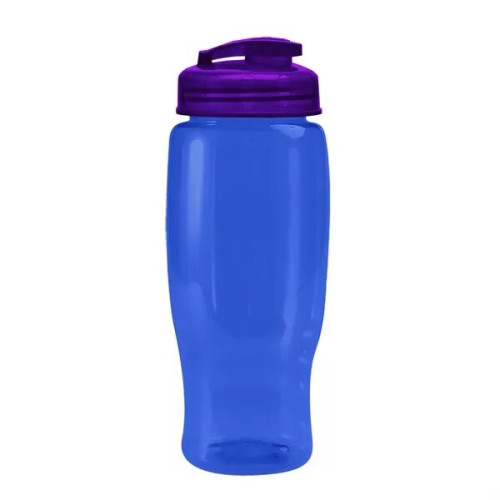 Garyline® Poly+ Recycled Bottle with Flip-Top Lid - 27 oz.