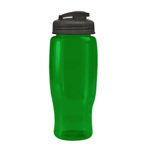 Garyline® Poly+ Recycled Bottle with Flip-Top Lid - 27 oz.