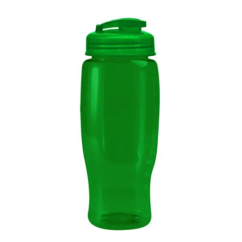 Garyline® Poly+ Recycled Bottle with Flip-Top Lid - 27 oz.