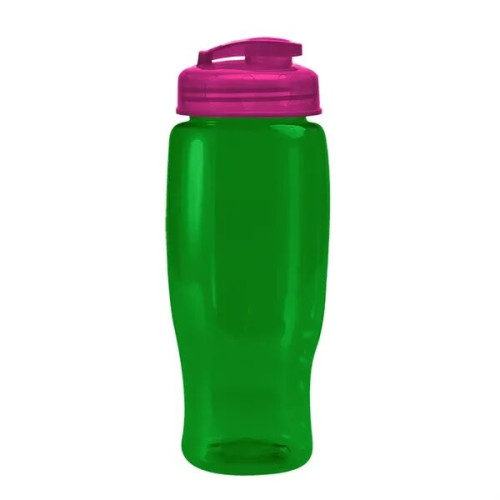 Garyline® Poly+ Recycled Bottle with Flip-Top Lid - 27 oz.