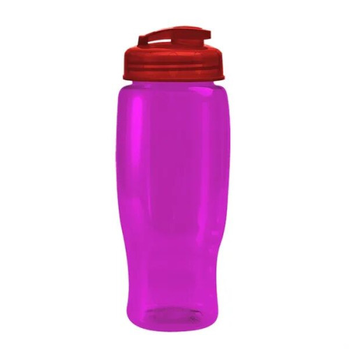 Garyline® Poly+ Recycled Bottle with Flip-Top Lid - 27 oz.