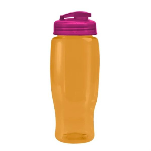 Garyline® Poly+ Recycled Bottle with Flip-Top Lid - 27 oz.