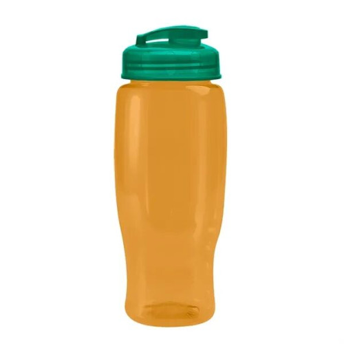 Garyline® Poly+ Recycled Bottle with Flip-Top Lid - 27 oz.