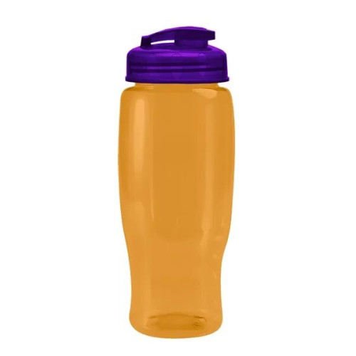 Garyline® Poly+ Recycled Bottle with Flip-Top Lid - 27 oz.