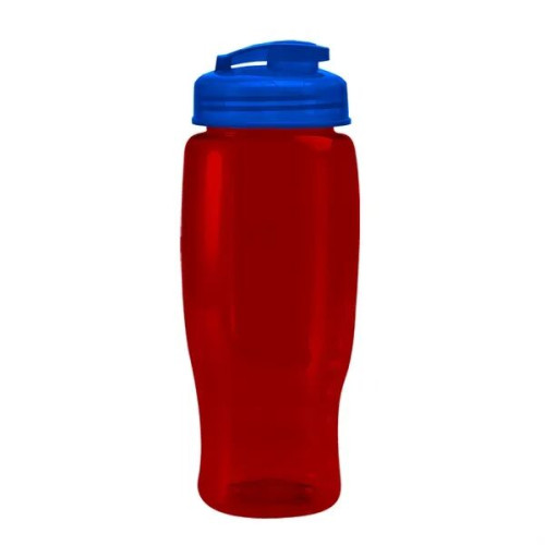Garyline® Poly+ Recycled Bottle with Flip-Top Lid - 27 oz.