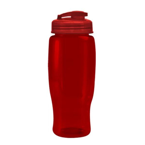 Garyline® Poly+ Recycled Bottle with Flip-Top Lid - 27 oz.