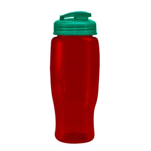 Garyline® Poly+ Recycled Bottle with Flip-Top Lid - 27 oz.