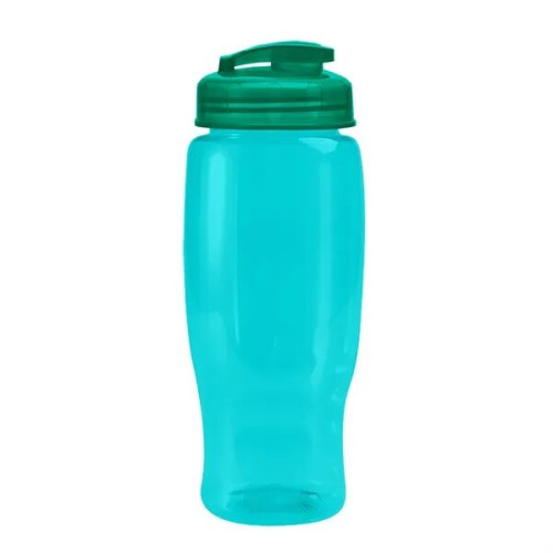 Garyline® Poly+ Recycled Bottle with Flip-Top Lid - 27 oz.