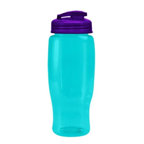 Garyline® Poly+ Recycled Bottle with Flip-Top Lid - 27 oz.