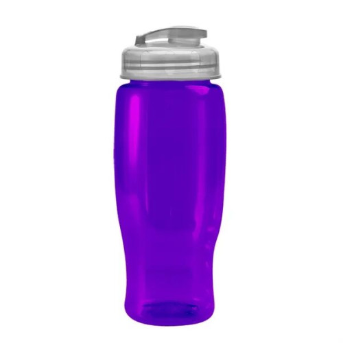 Garyline® Poly+ Recycled Bottle with Flip-Top Lid - 27 oz.