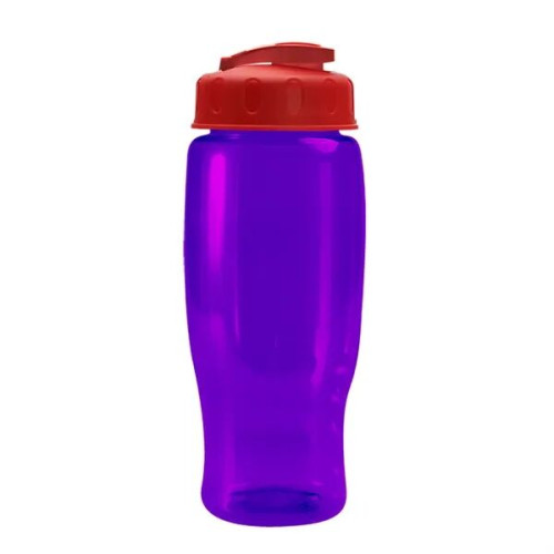 Garyline® Poly+ Recycled Bottle with Flip-Top Lid - 27 oz.