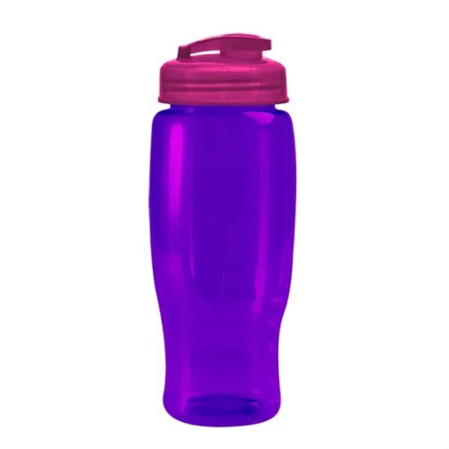 Garyline® Poly+ Recycled Bottle with Flip-Top Lid - 27 oz.
