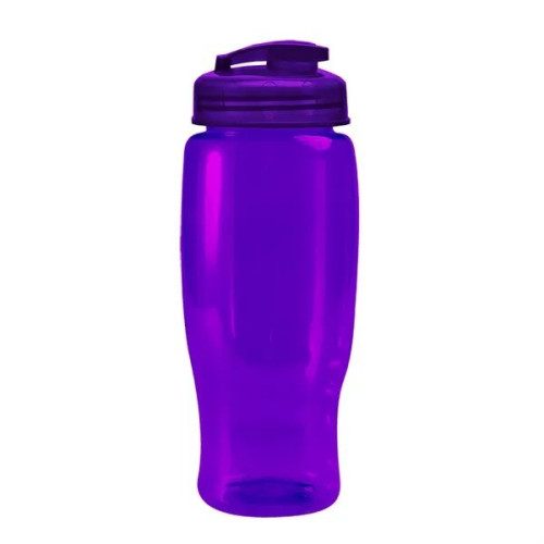 Garyline® Poly+ Recycled Bottle with Flip-Top Lid - 27 oz.