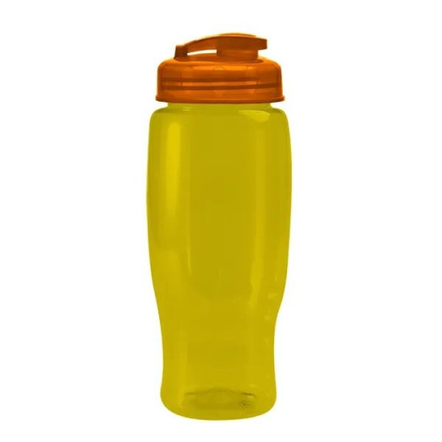 Garyline® Poly+ Recycled Bottle with Flip-Top Lid - 27 oz.