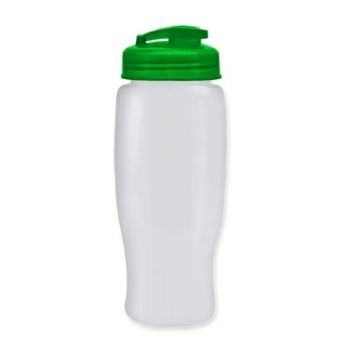Garyline® Poly+ Recycled Bottle with Flip-Top Lid - 27 oz.