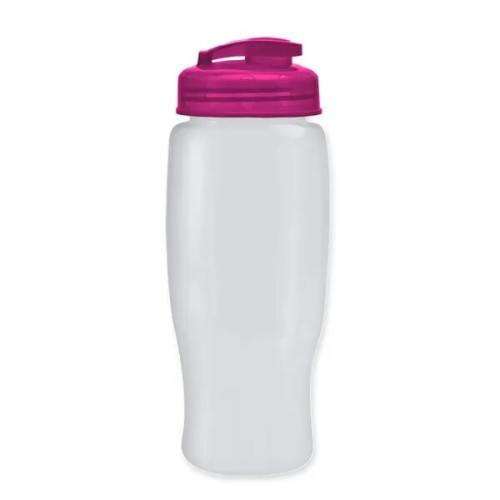 Garyline® Poly+ Recycled Bottle with Flip-Top Lid - 27 oz.
