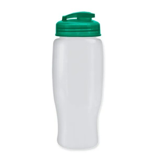 Garyline® Poly+ Recycled Bottle with Flip-Top Lid - 27 oz.