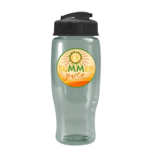 Garyline® Poly+ Recycled Bottle with Flip-Top Lid - 27 oz.