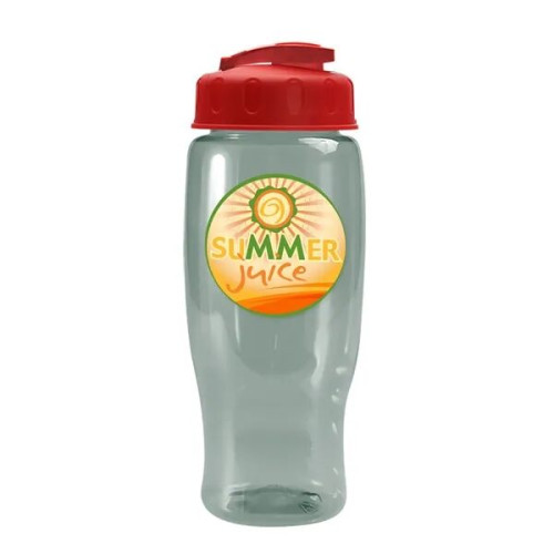 Garyline® Poly+ Recycled Bottle with Flip-Top Lid - 27 oz.