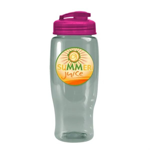 Garyline® Poly+ Recycled Bottle with Flip-Top Lid - 27 oz.