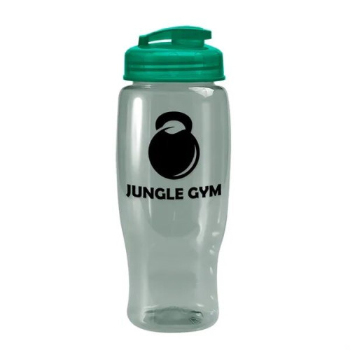 Garyline® Poly+ Recycled Bottle with Flip-Top Lid - 27 oz.