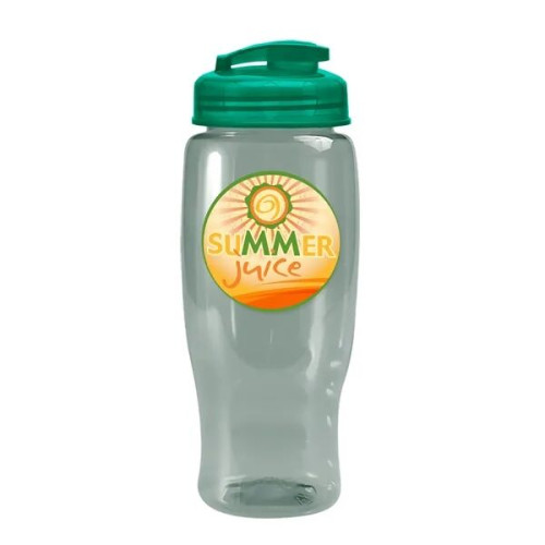 Garyline® Poly+ Recycled Bottle with Flip-Top Lid - 27 oz.