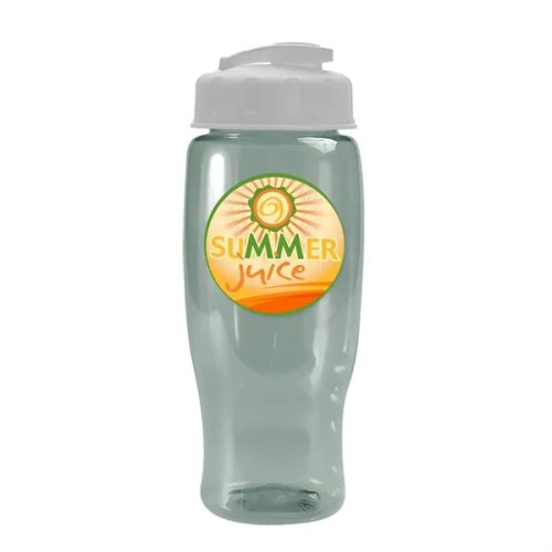 Garyline® Poly+ Recycled Bottle with Flip-Top Lid - 27 oz.