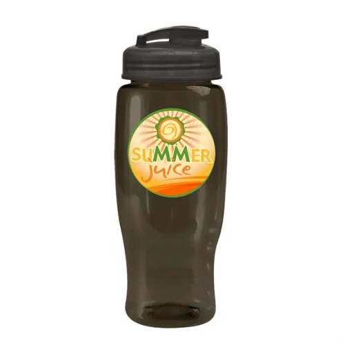 Garyline® Poly+ Recycled Bottle with Flip-Top Lid - 27 oz.