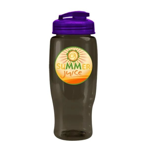 Garyline® Poly+ Recycled Bottle with Flip-Top Lid - 27 oz.