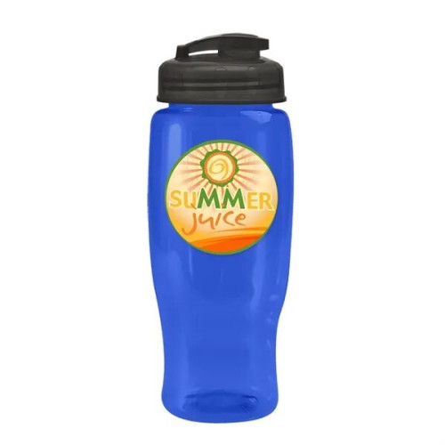 Garyline® Poly+ Recycled Bottle with Flip-Top Lid - 27 oz.