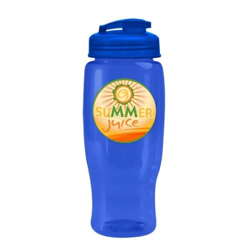Garyline® Poly+ Recycled Bottle with Flip-Top Lid - 27 oz.