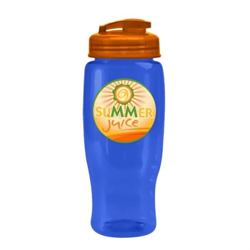 Garyline® Poly+ Recycled Bottle with Flip-Top Lid - 27 oz.
