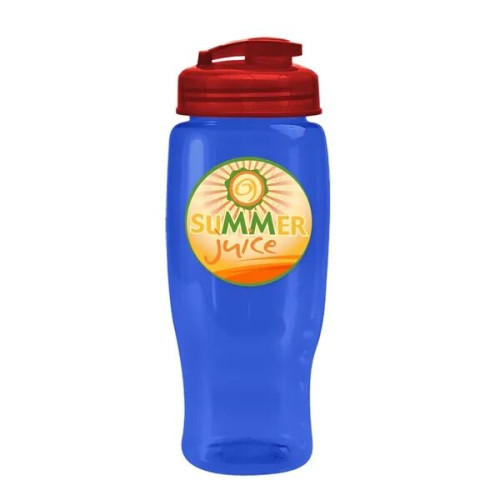 Garyline® Poly+ Recycled Bottle with Flip-Top Lid - 27 oz.