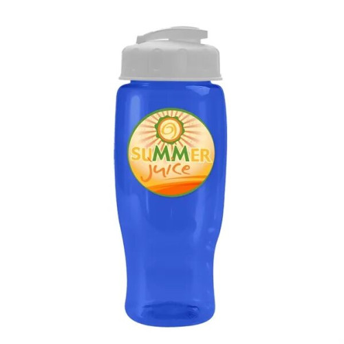 Garyline® Poly+ Recycled Bottle with Flip-Top Lid - 27 oz.
