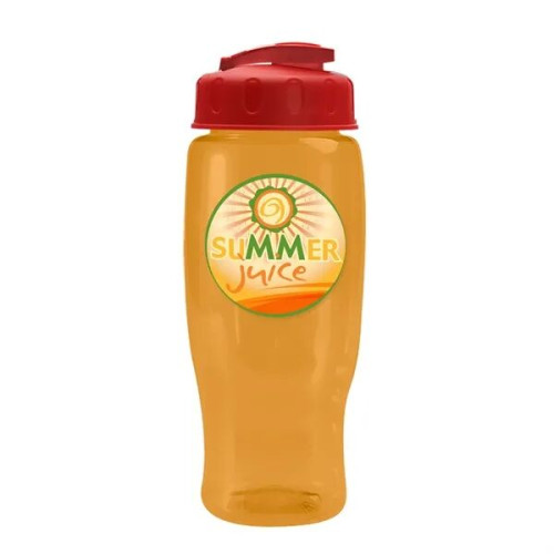 Garyline® Poly+ Recycled Bottle with Flip-Top Lid - 27 oz.