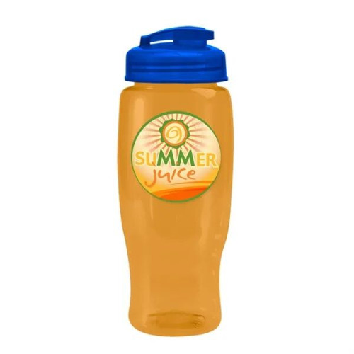 Garyline® Poly+ Recycled Bottle with Flip-Top Lid - 27 oz.