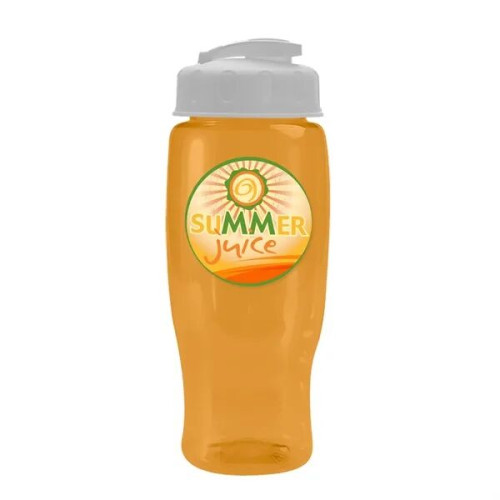 Garyline® Poly+ Recycled Bottle with Flip-Top Lid - 27 oz.