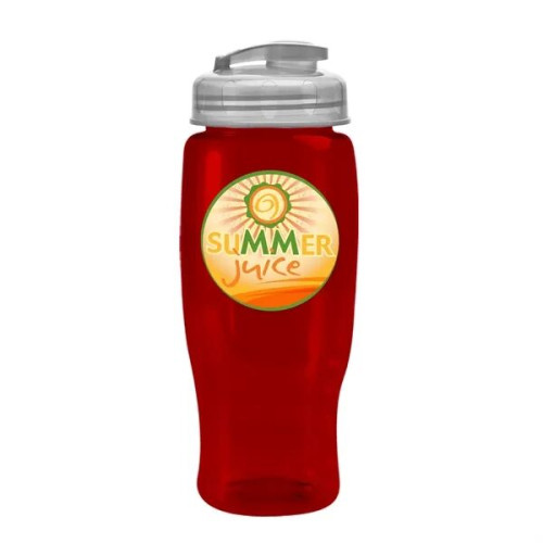 Garyline® Poly+ Recycled Bottle with Flip-Top Lid - 27 oz.