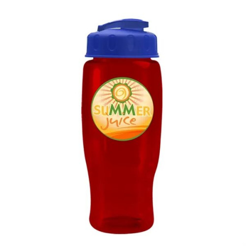 Garyline® Poly+ Recycled Bottle with Flip-Top Lid - 27 oz.