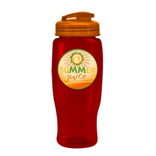 Garyline® Poly+ Recycled Bottle with Flip-Top Lid - 27 oz.