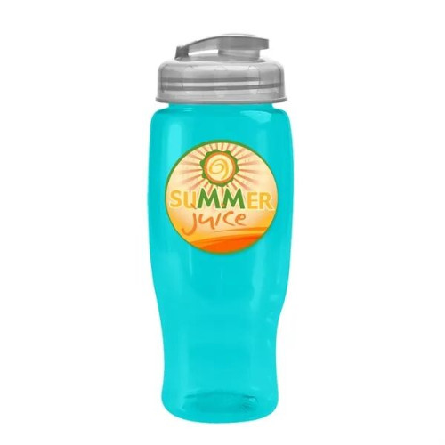 Garyline® Poly+ Recycled Bottle with Flip-Top Lid - 27 oz.